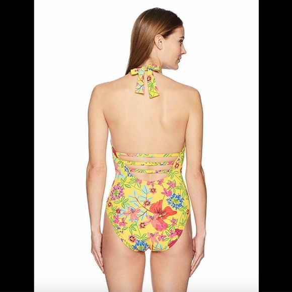 NEW Bleu Rod Beattie Ruffle One Piece Swimsuit 10 - Picture 2 of 8